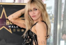 Miley Cyrus har fått sin egen stjerne på Walk of Fame
