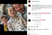David Beckham sendte en rørende melding til sønnen Brooklyn – dager etter brutal VM-reklame Beckham familie