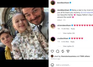 David Beckham sendte en rørende melding til sønnen Brooklyn – dager etter brutal VM-reklame Beckham familie