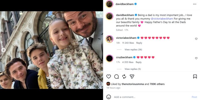 Beckham familie