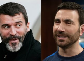 Fotballspillerne Ted Lasso er basert på Roy Kent Roy Keane